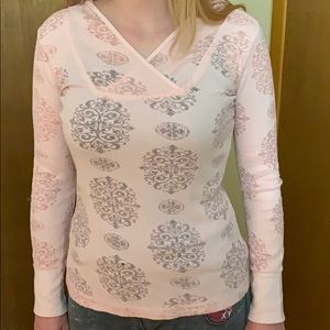 Baby pink lightweight sweater